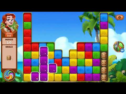 Lost Island Blast Adventure Level 610 - No Boosters