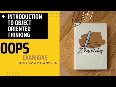 INTRODUCTION TO OBJECT ORIENTED THINKING