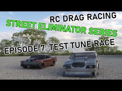 132 Foot RC Drag Racing: Street Eliminator series: Episode 7: Test, Tune, Race