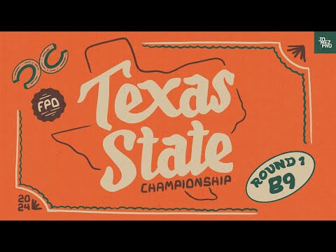 2024 Texas State Championship | FPO R1B9 | Tattar, Carey, Gannon, Ananda | Jomez Disc Golf