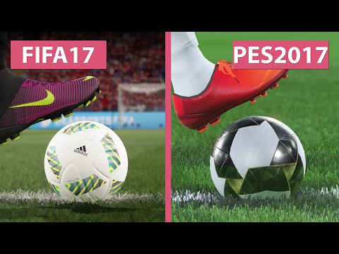 FIFA 17 Demo vs. PES Pro Evolution Soccer 2017 – Graphics Comparison on PS4