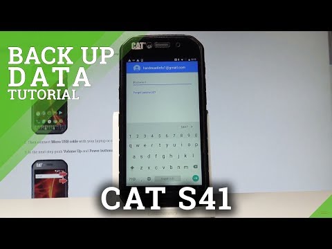How to Back Up Data in CAT S41 - Allow Google Backup |HardReset.info