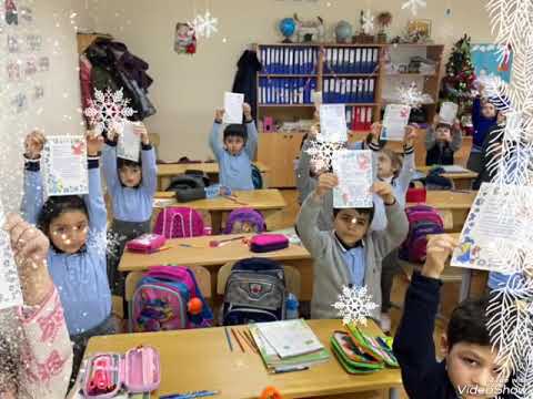 129 nömrəli tam orta məktəbin 1c sinfinin şagirdləri🤩Şaxta babaya məktub yazdılar.