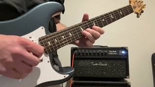 Two-Rock + PRS Silver Sky | Soloing Over “Slow Dancing in a Burning Room”