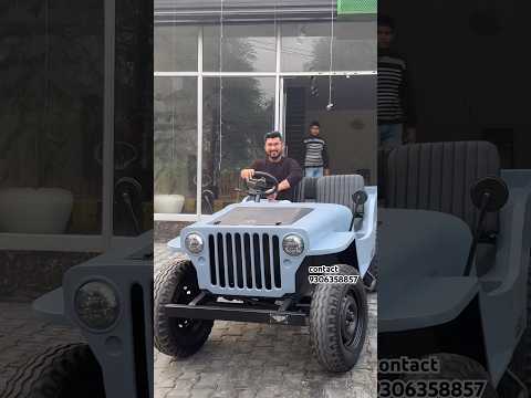 Ev Jeep 📱9996430689 | @Urbancustome  #arpan #arpanabbi #abbi #jeep #gm #greenmaster