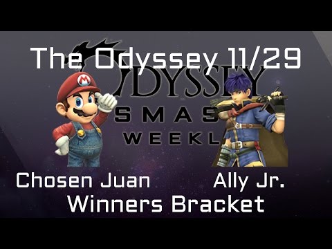 The Odyssey 11/29 - Chosen Juan (Mario) vs. Ally Jr. (Ike)