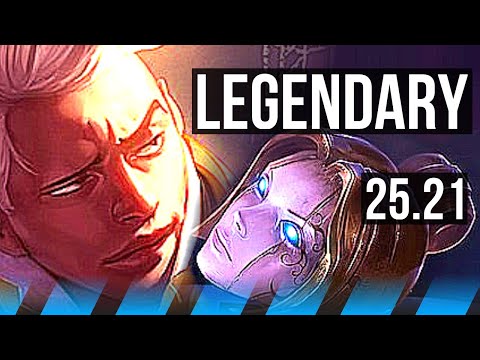 EKKO vs ORIANNA (MID) | Quadra, 49k DMG, 65% winrate, Legendary, 22/3/5 | EUW Master | 25.21