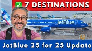 What JetBlue’s 25 for 25 Challenge is REALLY Like - 5 Lessons From My First 7 Destinations in 3 Days