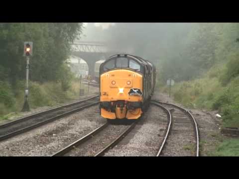 Cornish Growler 37194 37087 full thrash out of Cheltenham - Hellfire!!