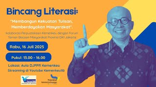 Download lagu Bincang Literasi: Membangun Kekuatan Tulisan, Memberdayakan Masyarakat mp3 Download lagu Bincang Literasi: Membangun Kekuatan Tulisan, Memberdayakan Masyarakat mp3