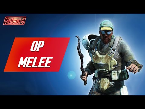 Fallout 4: How To Make An OVERPOWERED Melee Build - Survival Difficulty