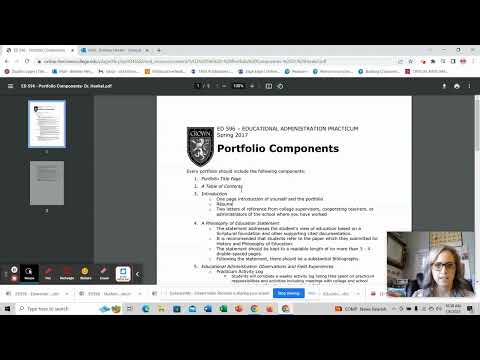 ED 596: Educational Administration Practicum- January Overview with Dr. Henkel