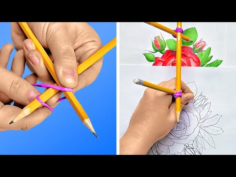 טריקים שילמדו אתכם איך לצייר כמו מקצוען