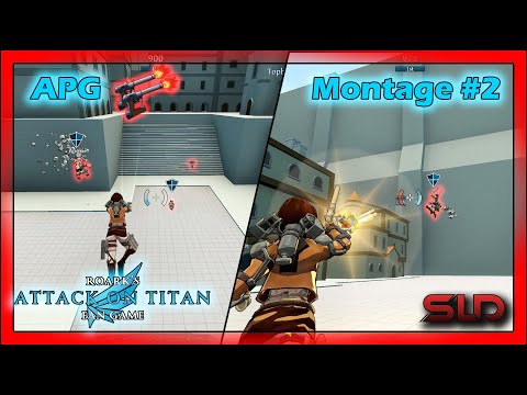 Roark's attack on titan fan game montage #2