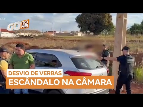 Presidente da Câmara de Cachoeira Alta (GO) é preso por desvio de R$ 180 mil de verbas públicas