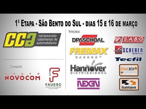 Chamada Campeonato Catarinense de Automobilismo 2014