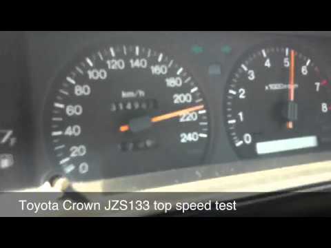 Toyota Crown top speed