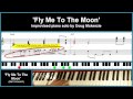 'Fly Me To The Moon' - jazz piano tutorial 