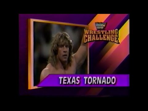 Texas Tornado vs Black Bart   Wrestling Challenge Dec 30th, 1990