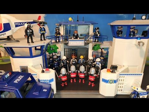Playmobil Police Vs Knights Stop Motion