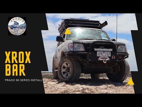 XROX bull bar full install | Prado 90
