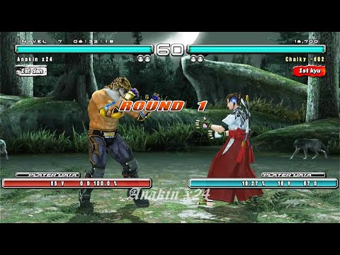 L7 130_4 King vs Asuka Kazama Ryona - Tekken 5 Dark Resurrection PS3 HD 2023 ( Ryona x24 ) r