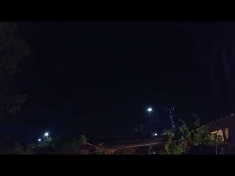 Mucha actividad eléctrica hacia el noreste de Choele choel Rio negro siendo las 20:40 hs del 18/9/25