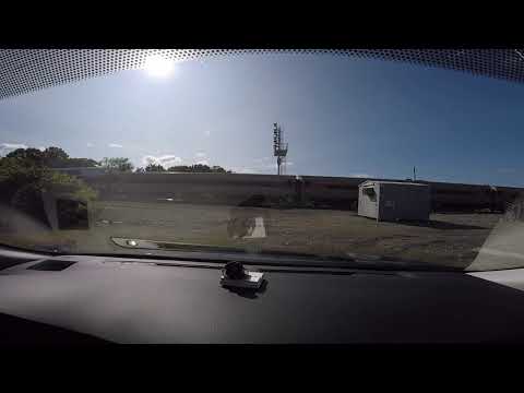 MBTA engine 1027 going north in the morning