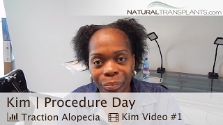 Traction Alopecia | Hair Loss Cure | Procedure Day (Kim)