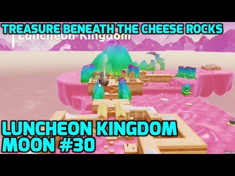 Super Mario Odyssey - Luncheon Kingdom Moon #30 - Treasure Beneath the Cheese Rocks