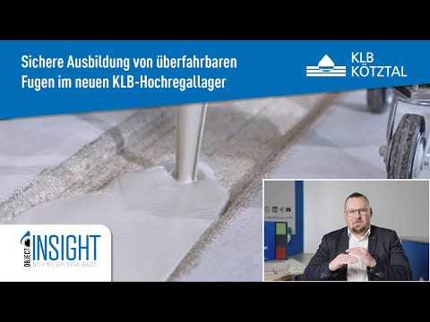 Blockfugen für Neubau und Schnellsanierung mit KLB Kötztal - Logistikhalle am Standort Ichenhausen