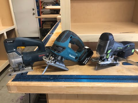 Makita djv180z Jigsaw Comparison to Festool and Bosch 1587