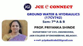 Storage coefficient/  Storativity