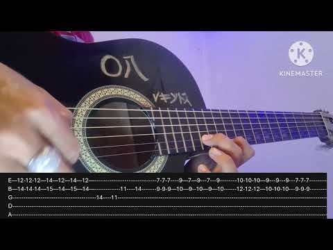 Sin chingarme a nadie Chuy Montana Fuerza Regida Requinto Acordes Tutorial