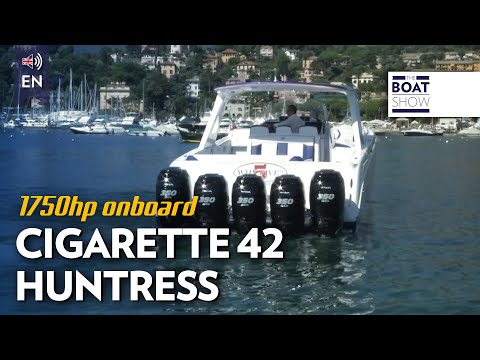 [ENG] CIGARETTE 42 HUNTRESS - Review - The Boat Show