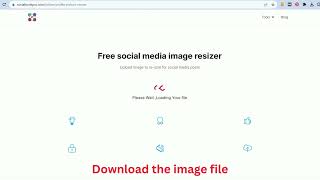 Resize images for twitter profile picture - socialtoolspro tutorial