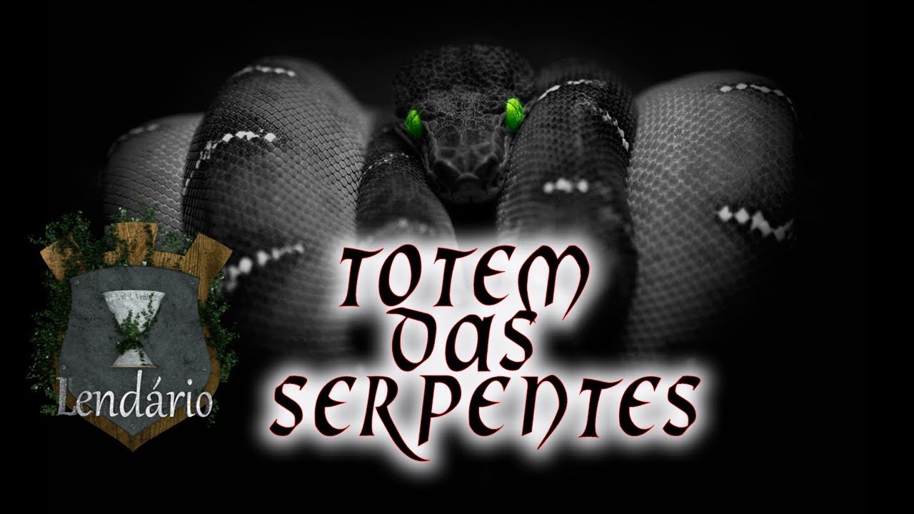 Poder espiritual da serpente, cajado, totem, animal de poder.