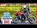 Taking on 1000 miles and three storms on the Triumph Tiger Sport 660 | MCN Vlog
