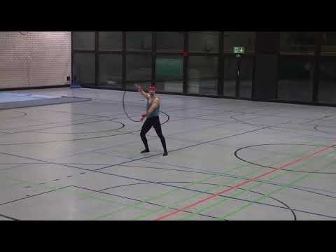 Crazy Hoop Routine, Staatsexamen Gymnastik 2019, Uni Regensburg
