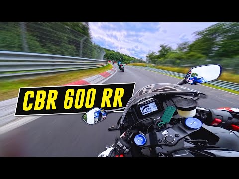 On the NORDSCHLEIFE with the new HONDA CBR600RR!!!
