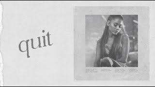 Ariana Grande - Quit (Dangerous Woman Tour: Live Studio Album w/ Note Changes)