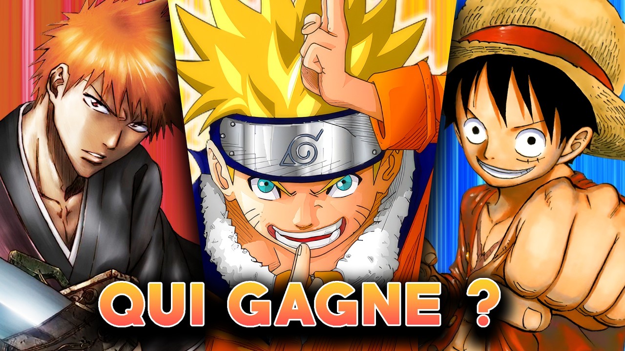 One Piece, Naruto, Bleach : Qui est le Meilleur ? (au chapitre 1)