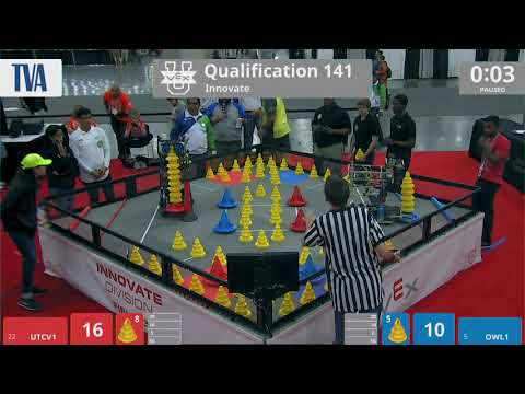 2018 VEXU Innovate Q141 - UTCV1 vs OWL1 - 65 to 84
