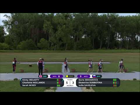 ISSF World Cup Rifle/Pistol/Shotgun, Croatia 2021 – Final Trap Team Women