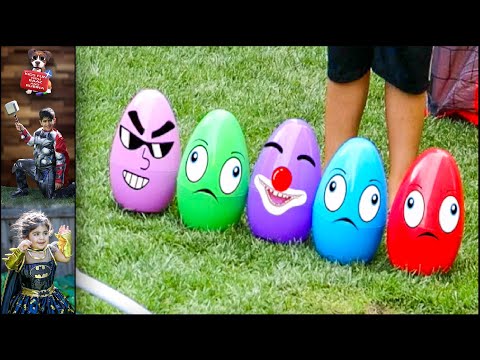 Color Eggs: Learn Colors with Magic Pool