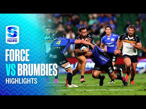HIGHLIGHTS | Force v Brumbies | Round 13, 2025