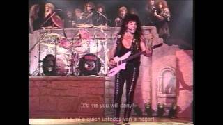 Bloodgood - Awake! - Live - English / Spanish Lyrics.