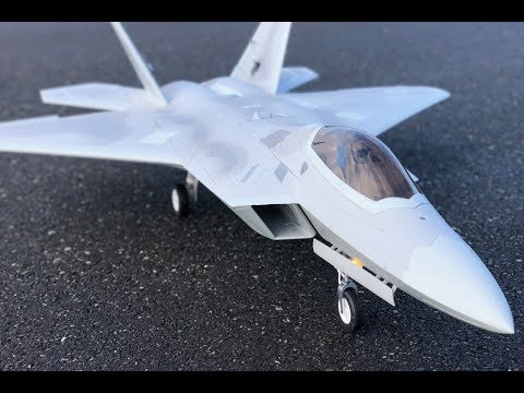 Another GREAT Landing!! Freewing F-22 Raptor 90mm EDF Jet Flight! F22 Motion RC