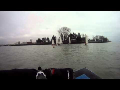 Waukegan Frostbite Race 3 B fleet