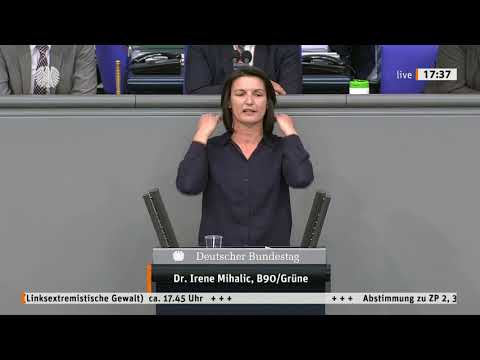 Irene Mihalic zum Antrag der AfD zu linksextremistischer Gewalt